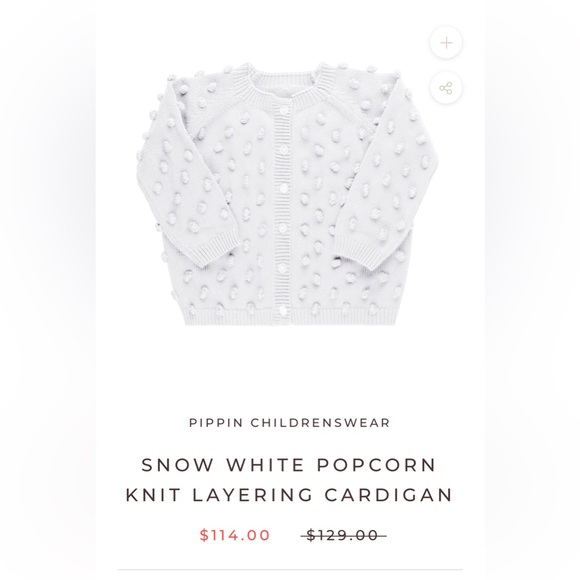 Wear pippin knit popcorn cardigan - Picture 3 of 4